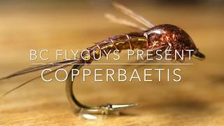 quotCopperbaetisquot Mayfly Nymph Fly Pattern [upl. by Madonna]