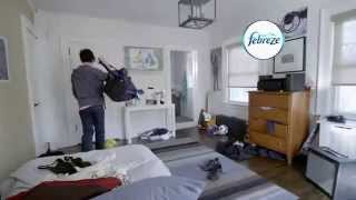 TV Spot  Febreze Pluggable Air Freshener  Nose Blind  Sweaty Odors  Breathe Happy [upl. by Deina44]