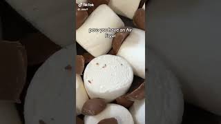 A marshmallow chocolate recipe w air fryermarshmallow recipes [upl. by Fabiola]