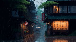 RAINING IN ＯＳＡＫＡ 🌧️ Rain Lofi Songs To Make You Escape From Reality 🌧️ Night Lofi Playlist [upl. by Hills]