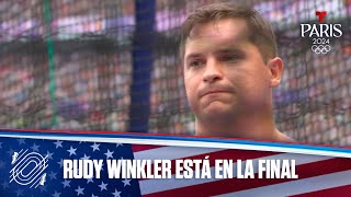 Rudy Winkler de USA avanza a la final en lanzamiento de martillo  Juegos Olímpicos París 2024 [upl. by Brynne]