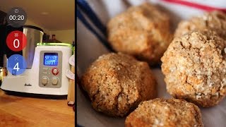 Gesunde HaferQuarkBrötchen mit Mandeln  Neues Rezept  Aldi Süd  studio Mixer [upl. by Naaman]