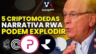 5 Altcoins Narrativa RWA que vão EXPLODIR em 2024 [upl. by Zosima]