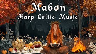 Mabon 🍂🍎 Harp Celtic Music 432 Hz  Enchanting Witchcraft Music  🌙 Magical Fantasy Witchy Music [upl. by Pigeon]