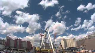 High Roller Observation Wheel Timelapse  Vegas [upl. by Fagin893]