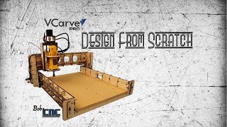 VCarve Pro 9  How to Design from Scratch in VCarve [upl. by Anauqed]