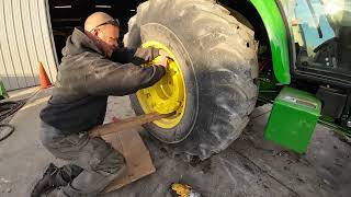 How To Install Tractor Wheel Weights [upl. by Tsirc]