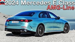 NEW 2024 Mercedes EClass AMGLine  PREMIERE [upl. by Grevera]