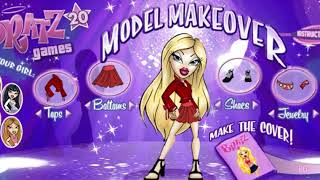 Bratz Model Makeover Game Bratz Magazine Cover Maker  link to play [upl. by Ateuqram]