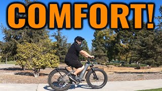 Extremely Comfortable Budget Ebike  Hiboy Ex7 [upl. by Elia]