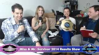 Miss Survivor amp Mr Survivor LIVE Results Show [upl. by Matazzoni900]