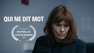 Qui ne dit mot  PRIX DU MEILLEUR COURTMETRAGE Festival du Film de Demain ed 2024 [upl. by Selda]