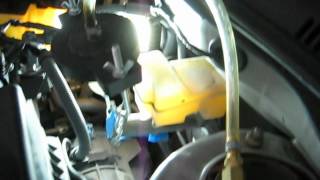 Toyota Corolla Brake Line Fluid Bleeding  Using Motive Products Power Bleeder [upl. by Solracnauj]