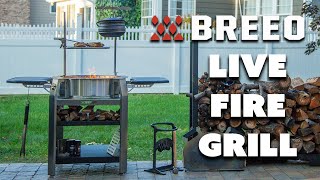 Breeo Live Fire Grill Everything You Need To Know [upl. by Yffub]