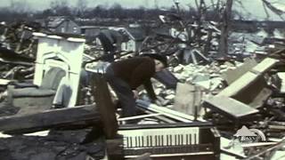 April 3 1974 Second Largest Tornado Outbreak in History [upl. by Aonehc375]