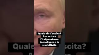 putin punta per una Russia libera e indipendente sul tecnologico shortsvideo [upl. by Eisoj879]