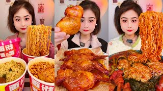 ASMR MUKBANG Spicy food a Flavor Explosion with This Chinese Food Challenge [upl. by Kristofor]