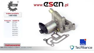 Zawór EGR Opel Astra G Opel Corsa B Opel Agila 12 16V OE 5851020 851706 851708 [upl. by Neira]