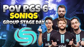 PGS 6  POV SONIQS GROUP STAGE DAY 1 [upl. by Cyndie]