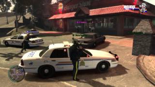 GTA RCMP Buger Shot Shooting [upl. by Dorri676]