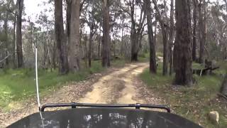 Four Wheel Driving To Craigs Hut from the Circuit Road travelling along the Clear Hills Track [upl. by Akinert]