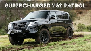 Supercharged Y62 Patrol Gets Dirty [upl. by Senior619]