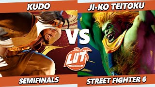 Paradise Cup 45 SEMIFINALS  KUDO Rashid Vs Jiko Teitoku Blanka  Street Fighter 6 [upl. by Dihgirb770]