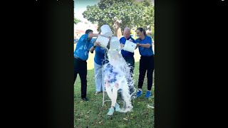 Chaminade University President Lynn Babington ALS Ice Bucket Challenge [upl. by Pentha]