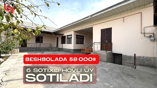 hovli 590 H Фарғона шахар Бешболада ховли уй сотувда Нархи 58 000 90 277 74 06 [upl. by Auqenahs]