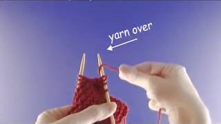 How to Knit  Increase Stitches [upl. by Idnas704]