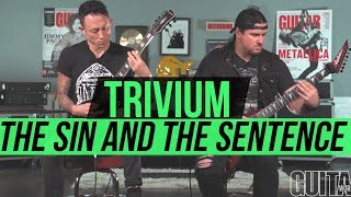 Trivium quotThe Sin and the Sentencequot Playthrough [upl. by Nahtanaj]