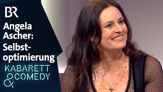 quotAuf den Selbstoptimierungswahn kann man pfeifenquot  Angela Ascher  Abendschau  BR Kabarett ampComedy [upl. by Ccasi]