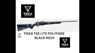 TIKKA T3X Reviewing the New Tikka T3X Lite Polyfade Black Rock in 223 [upl. by Sucramrej]