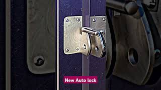 New Auto Lock viralvideo automaticdoor wood automaticdoorcloser slidinglock [upl. by Hsinam]