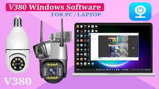 V380 Windows PCLaptop Software Download Install and Setup for Live Stream amp PTZ Control Features [upl. by Lekzehcey]