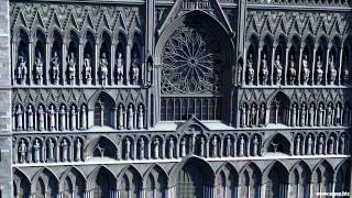 Nidaros Cathedral  Close Up  Details 3D [upl. by Ecnarolf676]