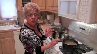 Madeline Cooks Escarole and Bean Soup [upl. by Megen]