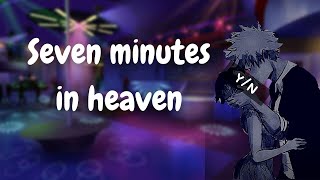 Seven minutes in heaven with bakugou katsuki  x Listener MHA ASMR [upl. by Ecnerolf]