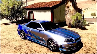 1200HP Brian’s skyline  ENGINE SWAP  forza horizon 5 [upl. by Mera]