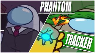 1000 IQ Phantom Vs Tracker Gameplay in Among Us New Roles Update  Perfect Moments [upl. by Yarled]