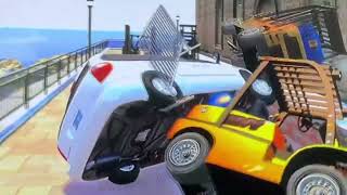 GRAND THEFT AUTO IV DODGE GRAND CARAVAN CRASH TESTING HD [upl. by Etireugram]