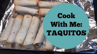 Chicken Taquitos Recipe  Weight Watchers Approved  Cook With Me [upl. by Afesoj]