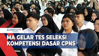 Lebih dari 15 Ribu Peserta Ikuti Tes Seleksi Kompetensi Dasar CPNS Mahkamah Agung  MA NEWS [upl. by Bagger]