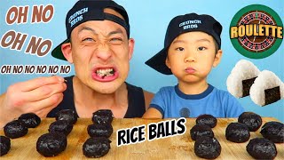 ONIGIRI ROULETTE Onigiri AKA RICE BALL or MUSUBI CRUNCHBROS vs CRUNCHMOM [upl. by Nyre]