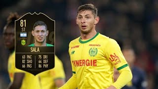 Emiliano Sala  All Ratings FIFA 1419 [upl. by Gorman836]