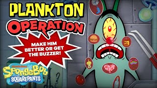 quotOperationquot Plankton  Every Time Plankton Had a Body Part Removed  SpongeBob [upl. by Anoyet449]