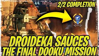 Most Difficult Phase 4 Geo TB Dooku Mission Sauced on by Droideka  How to Beat Dooku Combat Mission [upl. by Spears989]