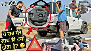 पहले दिन ही THAR ROXX की हालत ख़राब कर दी 😱 5 Door First Impressions 🔥 [upl. by Annerol]