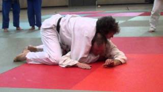 Okuri Eri Jime Lesson  Sensei Joel Carlson  WWU Judo [upl. by Ylevol936]