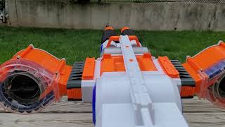 NERF NStrike Elite RhinoFire Blaster [upl. by Annabal511]